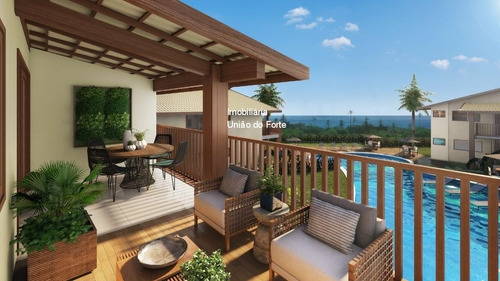 Imagem 8 de 30 de Vista Mar, Apartamento Com 2 Suítes Em Imbassai, Novo! - Ap00289