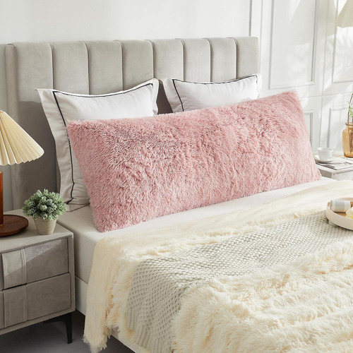 Funda De Almohada Corporal Suave Con Cierre 50 X 137 Cm