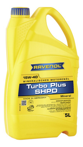 Aceite Ravenol 15w40 5l. Mineral Svp Sj/cf