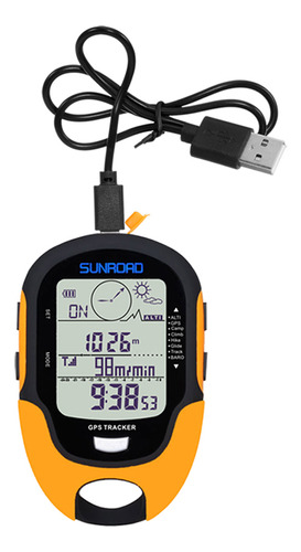 Altímetro Gps Lcd Digital Multifunción Para Escalada Al Aire