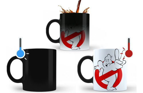 Cazafantasmas Ghostbusters Logo Taza Magica Tu Propio Estilo