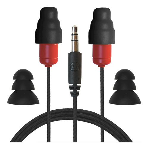 Plugfones Protector Vl Audio Earbuds, Tapones Oídos Con Osha