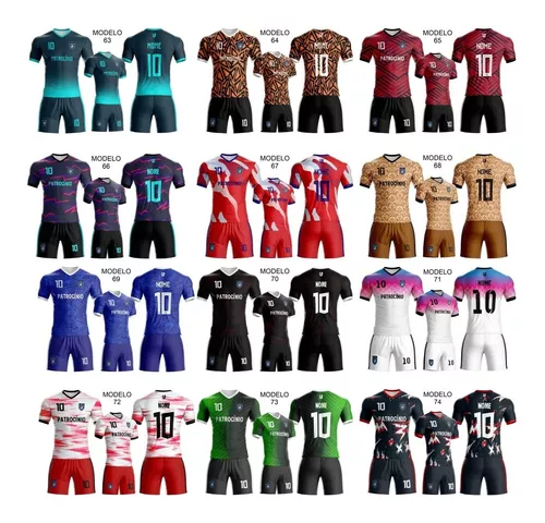 Futebol Feminino, Uniformes Personalizados