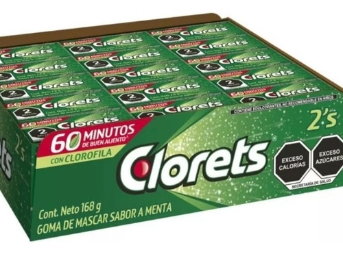 Chicles Cloret's (2 Pastillas)