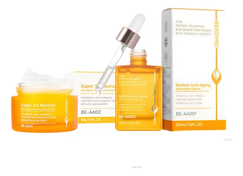 Kit Beiermei Pele Madura - Retinol Sérum + Creme 30ml Cada