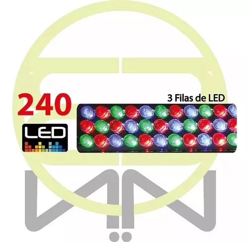 SCHALTER  S-BAR240 Barra LED Colores 