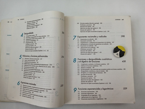 Libro Algebra Intermedia Gustafson 128t2 (Usado)