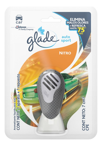 Glade Auto 7ml Nitro