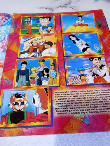 Álbum De Figuritas Dragón Ballz 5 Lleno (Usado)