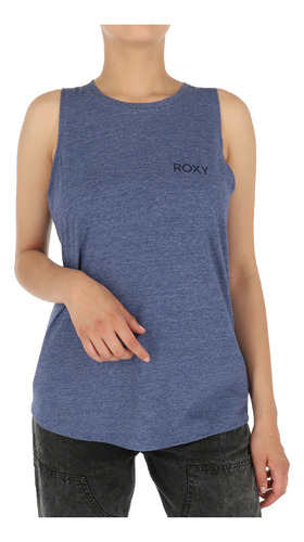 Polera  Roxy Clasic Mujer Azul