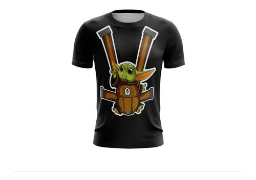 Playera Sublimada Baby Yoda Infantil