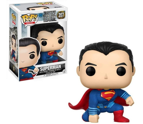 Dc Liga Da Justiça Boneco Pop Funko Superman Super Homem 207