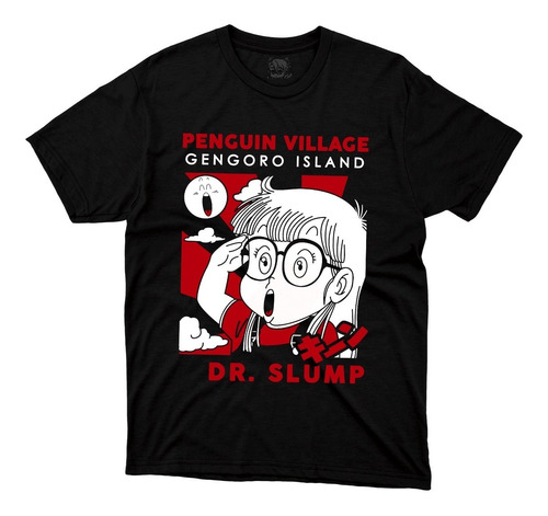 Playera Anime Manga Dr Slump Arale Norimaki Panel Rojo