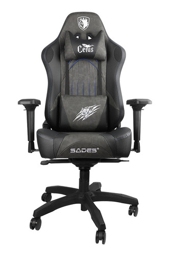 Silla Gamer Sades Cetus Respaldo Reclinable Hasta 160kg