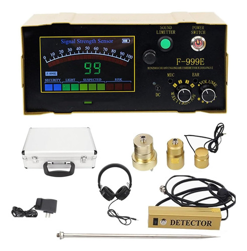 F-999e Detector Fugas Agua Tuberías Detección 2 Metros