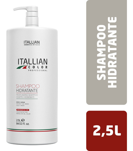 Shampoo Itallian Color Hidratante 2,5l
