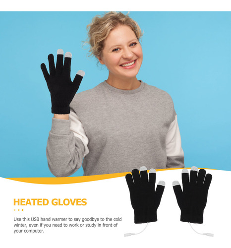 Guantes Térmicos De Algodón Con Pantalla Táctil Alimentados