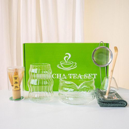 Juego De 7 Piezas De Té Matcha Ceremonial Japonés Con