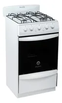 Comprar Cocina Escorial Palace Cristal a gas natural 4 hornallas blanca 220V puerta con visor 50L