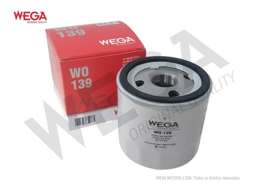 Filtro De Oleo Gm Onix Tracker 1.0 1.2 2020/ Wega Wo139