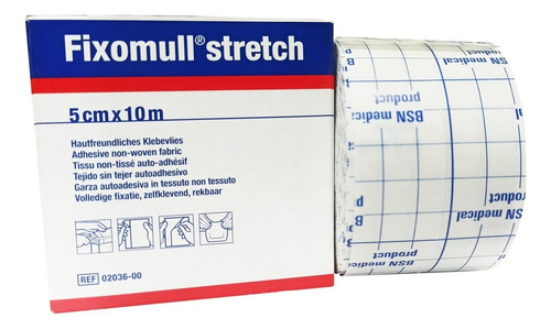 Esparadrapo Cinta Quirurgica Fixomull Stretch 5 Cm X 10 M