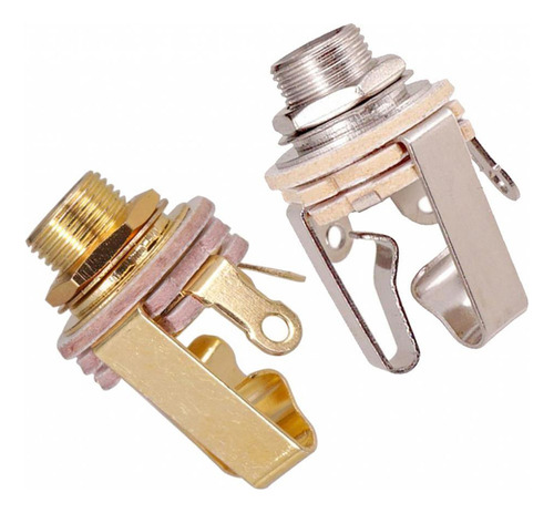 Nova 2 Piezas De De Enchufe 1/4 Para Guitarra Eléctrica,