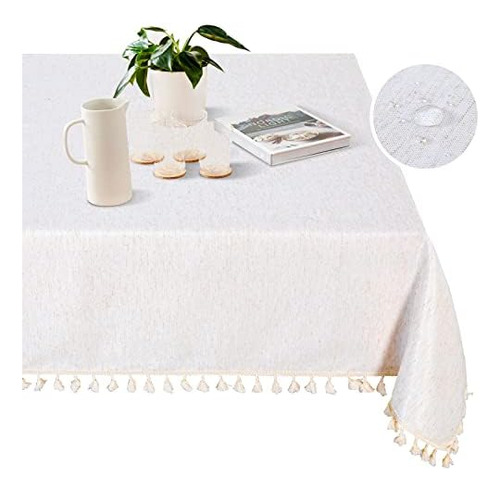 Mysky Home Mantel Rectangular De 60 X 102 Pulgadas, Mantel I