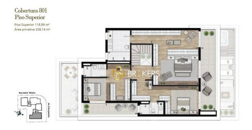 Imagem 29 de 30 de Apartamento Duplex À Venda, 256 M² Por R$ 3.549.160,00 - Batel - Curitiba/pr - Ad0032