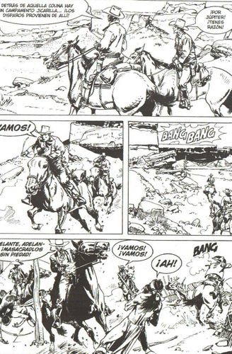 Imagen 2 de 3 de Tex - Llamas Sobre Arizona - Aleta Ed. - Spaghetti Western