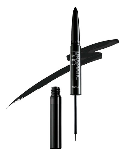 Lapiz Retractil Para Ojos Dramatic Duo Black - Avon®