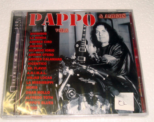 Pappo & Amigos Vol.2 Divididos La Renga Vicentico Cd Kktus