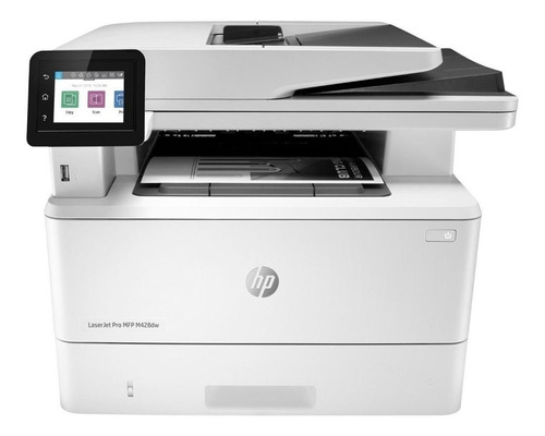 Imagen 1 de 4 de Impresora  multifunción HP LaserJet Pro M428dw con wifi blanca 110V - 127V