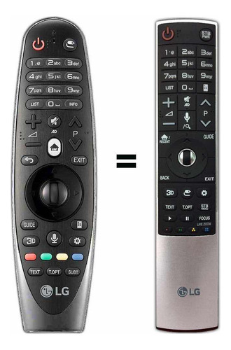 Magic Control Remoto Tv LG Smart Tv An-mr600