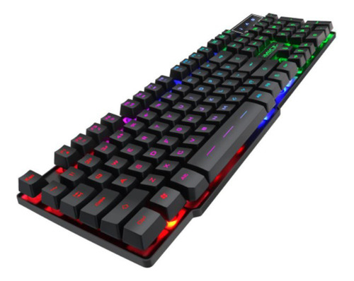 Kit Gamer Teclado + Mouse Rgb Colores