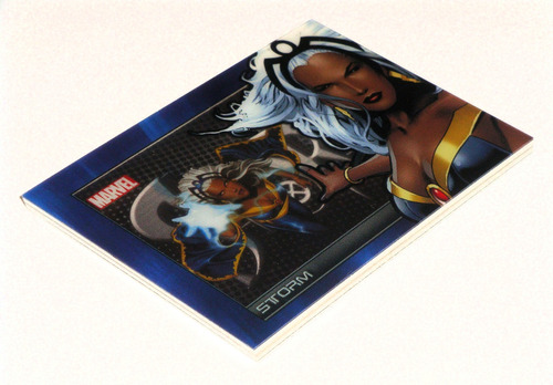 Marvel Trading Card Greatest Heroes Icons Shadowbox - Storm Storm Trading Card (Usado)