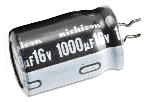 Condensador Electrolítico 1000uf- 16v- 10.2x20.3mm- Nichicon