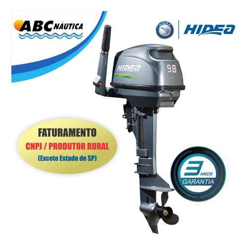 Motor Popa 9.8hp Hidea - Pronta Entrega - Leia Anúncio!!!