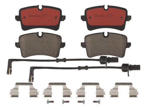 Balatas Traseras Cerámicas Brembo Audi Rs7 2014 A 2018