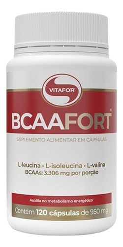 Aminofor Bcaa Vitafor 120 Cápsulas