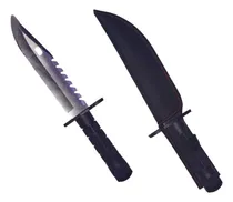 Comprar Faca Militar 8' Inox Pesca Caça Selva Pesca Com Bainha Agro
