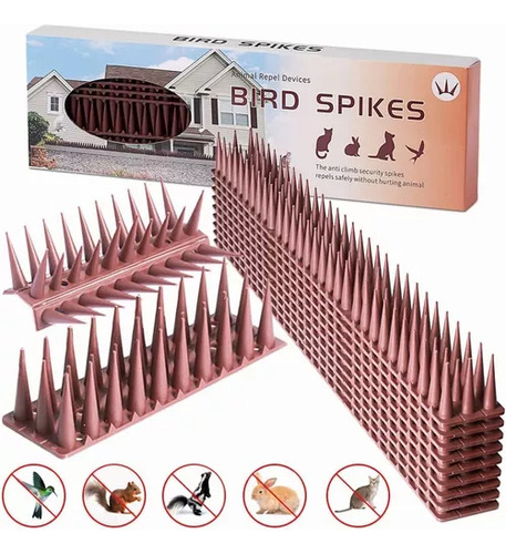 Púas Anti-aves: Pack De 12 Unidades Para Repeler Palomas