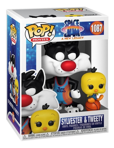 Funko Pop Silvestre Piolin Tweety 1087 Space Jam Protector