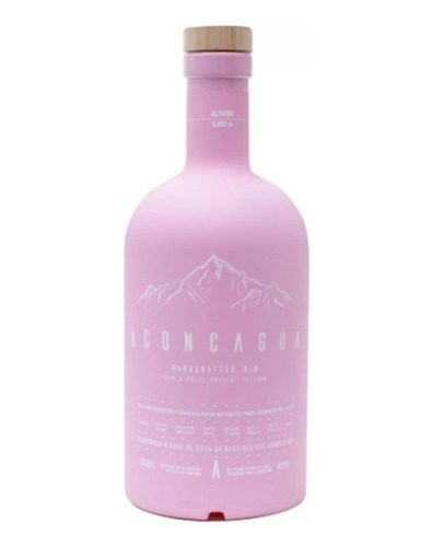 Gin Aconcagua Red Berries Handcrafted X750c Especial Edition