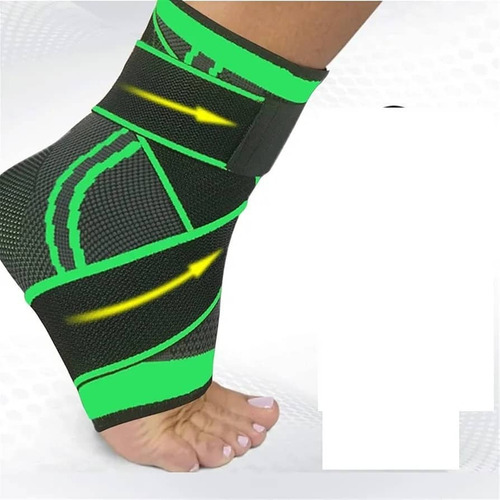 Tobillera Deportiva Compresión Doble Soporte Ajustable