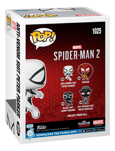 Funko Pop Games: Marvel Spider-man 2 - Peter Anti-venom