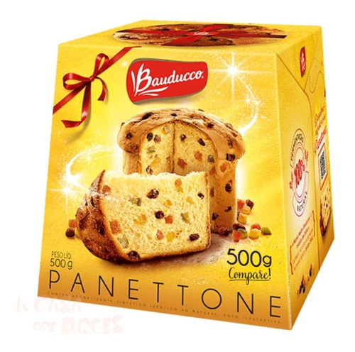 Panettone Bauducco Panetone Frutas - Kit Natal 2 Caixas