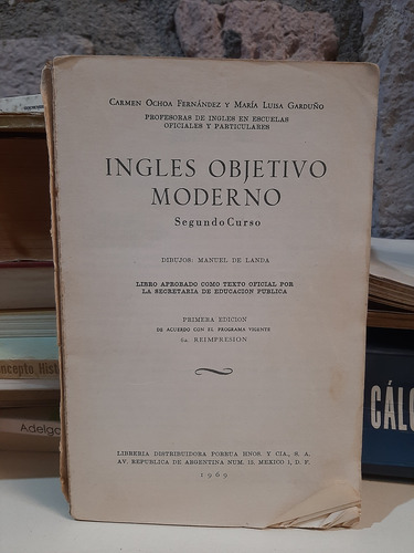 Ingles Objetivo Moderno Segundo Curso - Carmen O. Fernandez (Usado)