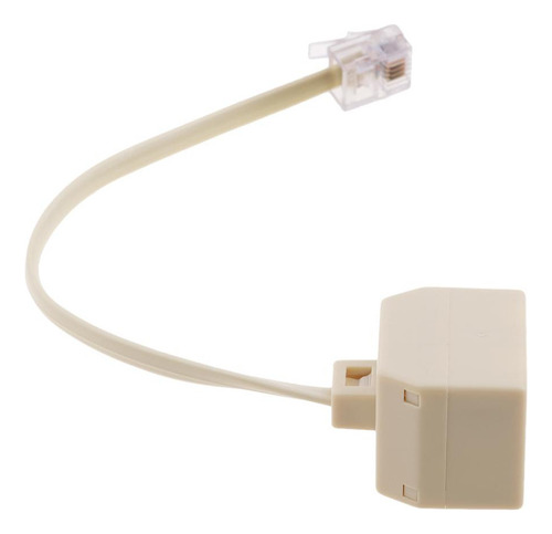 2 Vías De Salida 4c Rj11 Teléfono Teléfono Modular Line