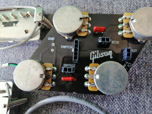 Gibson Les Paul Electrónica Paf Humbucker