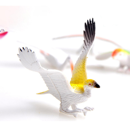 12 Figuras De Pájaros Para Juguetes Educativos De